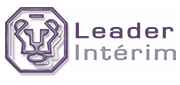 Logo Leader Interim violet