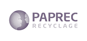 Logo Paprec recyclage violet