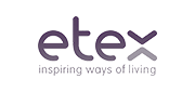 Logo Etex violet