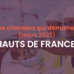 portfolio newsletter demarrage Chantiers hauts de france mars 2022
