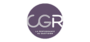 Logo CGR violet