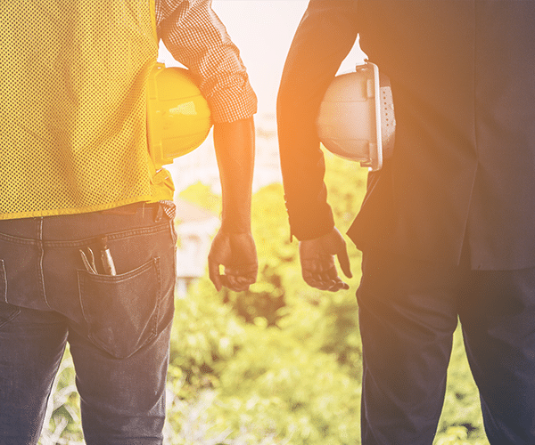 Hommes de chantier