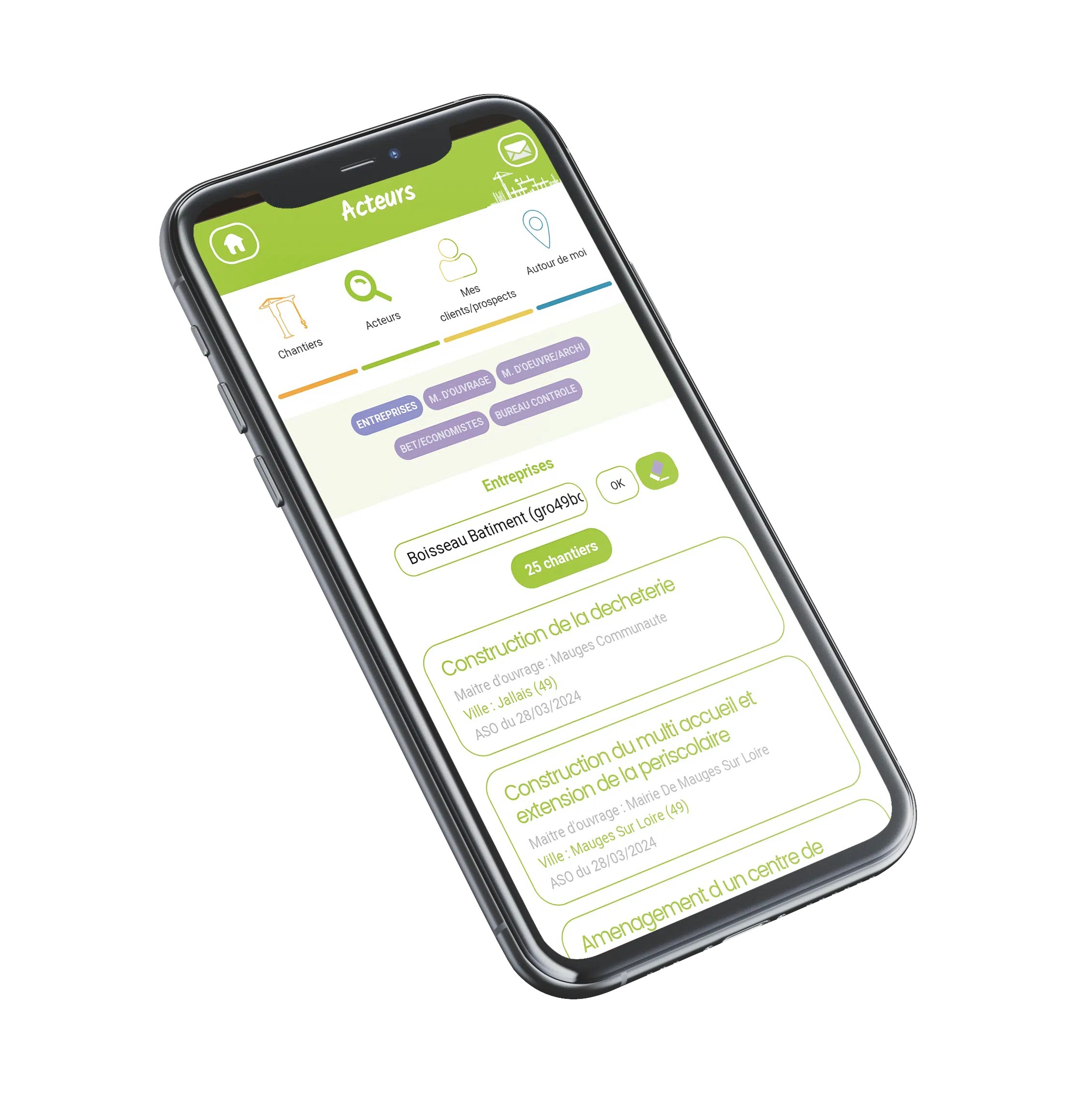 attributions de marches application acteurs preparation rendez vous