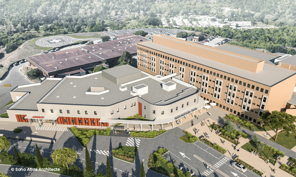 chantiers a la une btp extension restructuration hopital de grasse