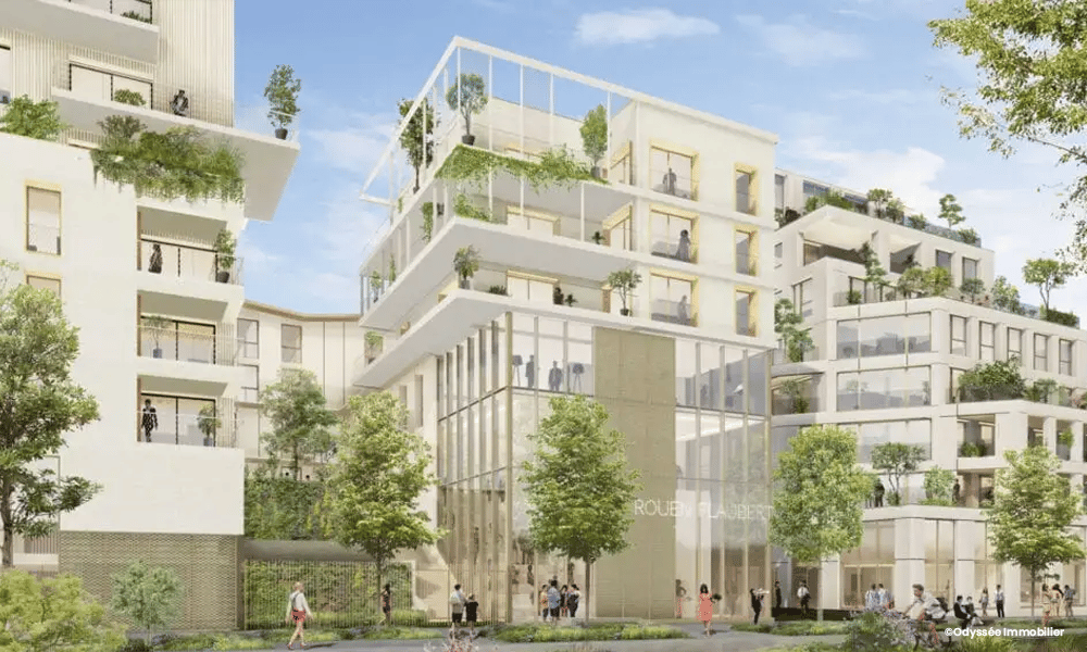 ensemble immobilier gaia rouen 76