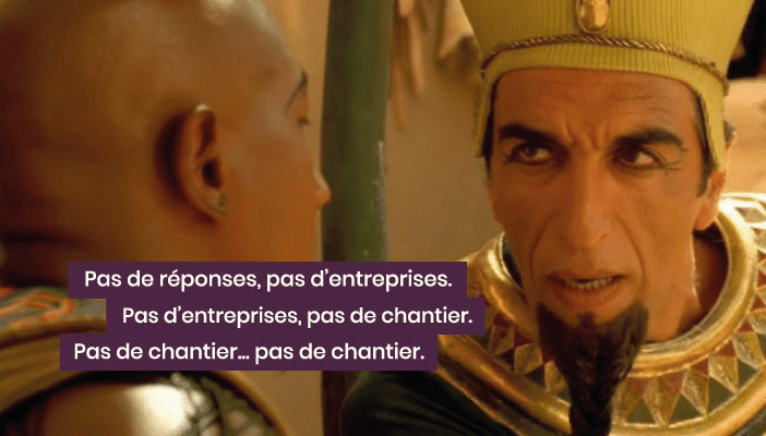 pas de chantier