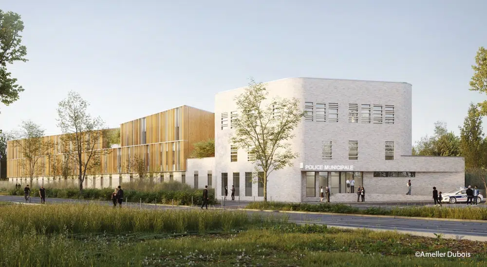 chantier double hotel de police valenciennes 59