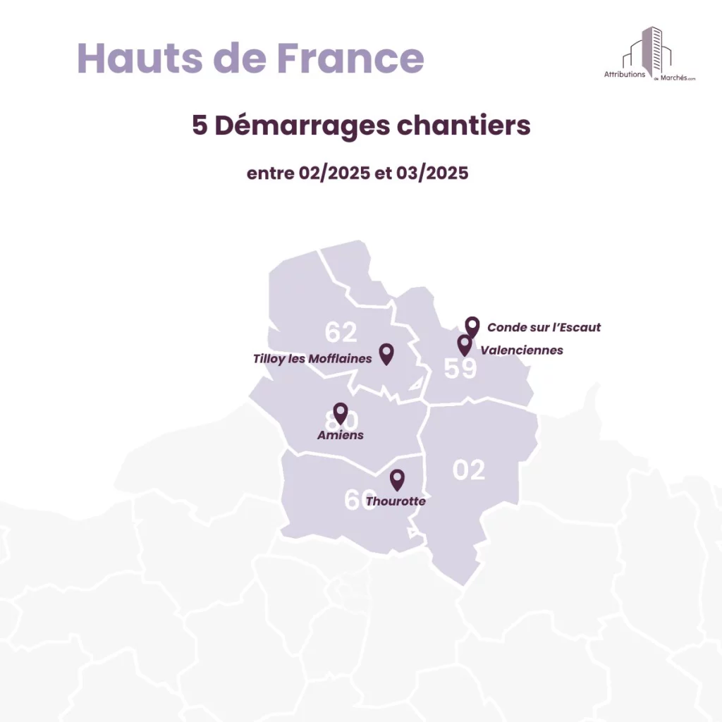 newsletter chantiers mars 2025 hauts de france