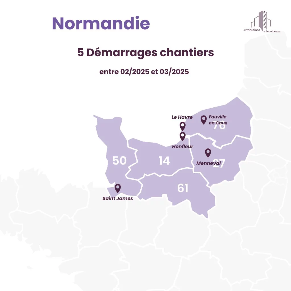 newsletter chantiers mars 2025 normandie