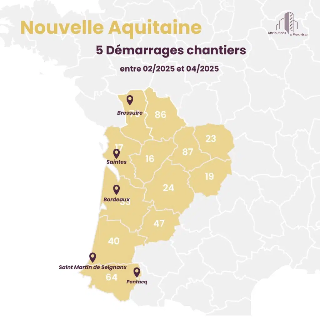 newsletter chantiers mars 2025 nouvelle aquitaine