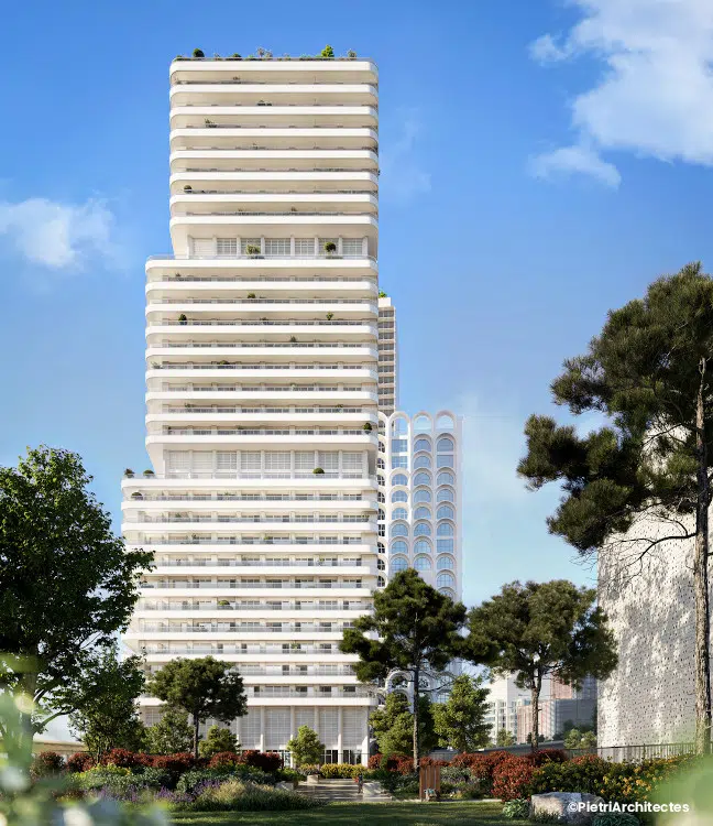 tour m99 marseille vue exterieure